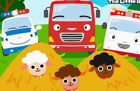 Tayo's Heavy Vehicles & Rescue Team Songs: Sheep Family Color Song