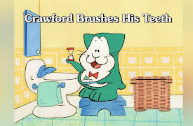 Crawford the Cat: Crawford Brushes His Teeth