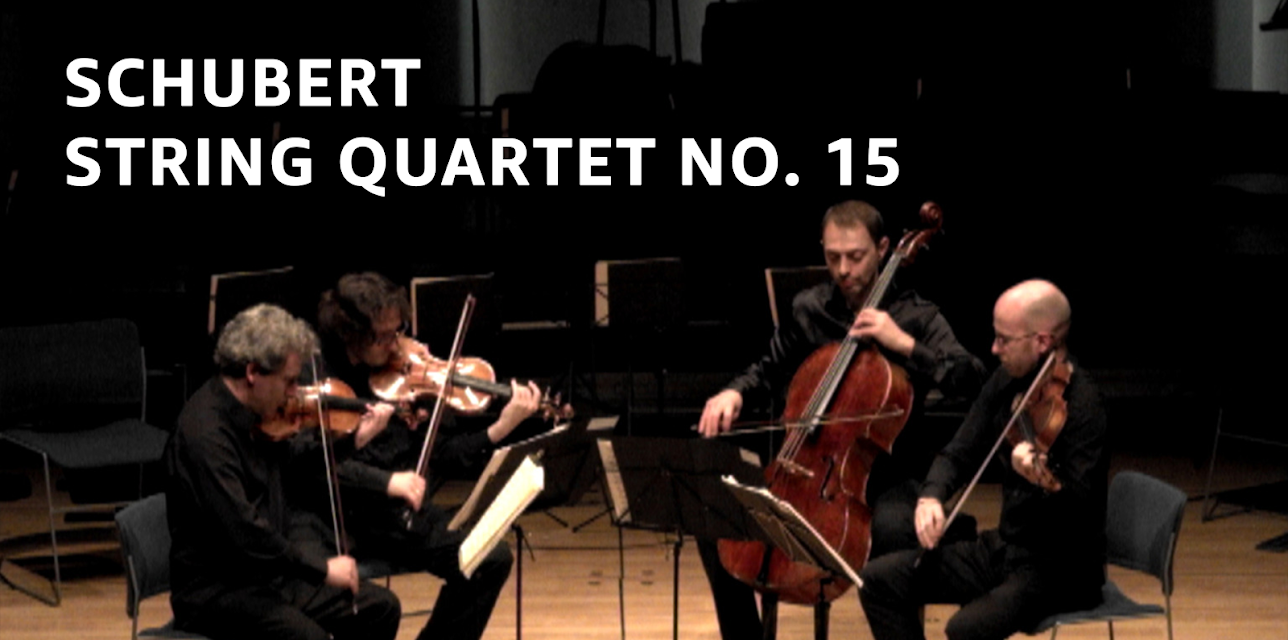 Schubert - String Quartet No. 15 (2014)