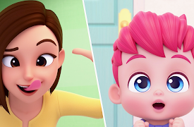 Bebefinn Nursery Rhymes & Kids Songs: Peek-a-Boo Song