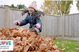 I Love: Jumping in the Leaves