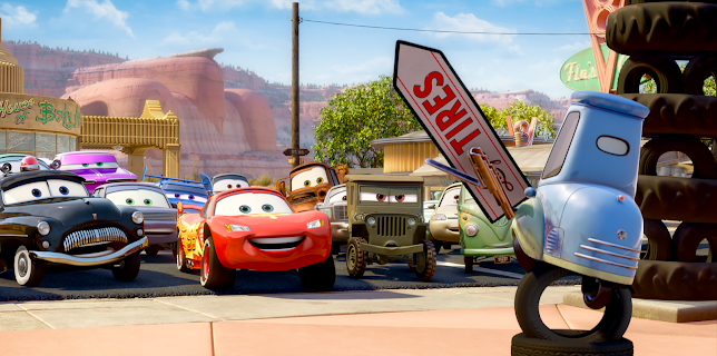 Cars Toon: Spinning (2013)