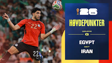 10:10: Fotball-VM 2026 Høydepunkter: Egypt–Iran | NRK 1 | 6/27 2026