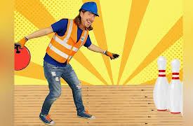 Handyman Hal: Bowling for Kids | Handyman Hal Explore Bowling Alley | Fun Videos for Kids