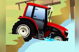Funny Cars: Red Tractor
