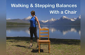 Balance & Strength Exercises for Seniors: 9 Practices with Jane Adams: Walking & Stepping Balances With a Chair