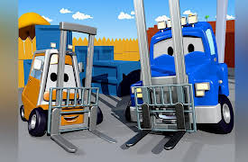 Super Truck of Car City: Super Truck : The Train / The Forklift