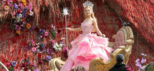 The first images of Ariana Grande in the film 'Wicked.'