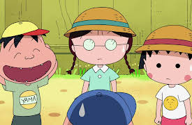 CHIBI MARUKO CHAN - S01: Is Kosugi the Watermelon Thief? / Maruko Secretly Tails Big Sis