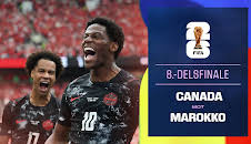 FIFA Fotball-VM 2026: 8-delsfinale, Canada–Marokko