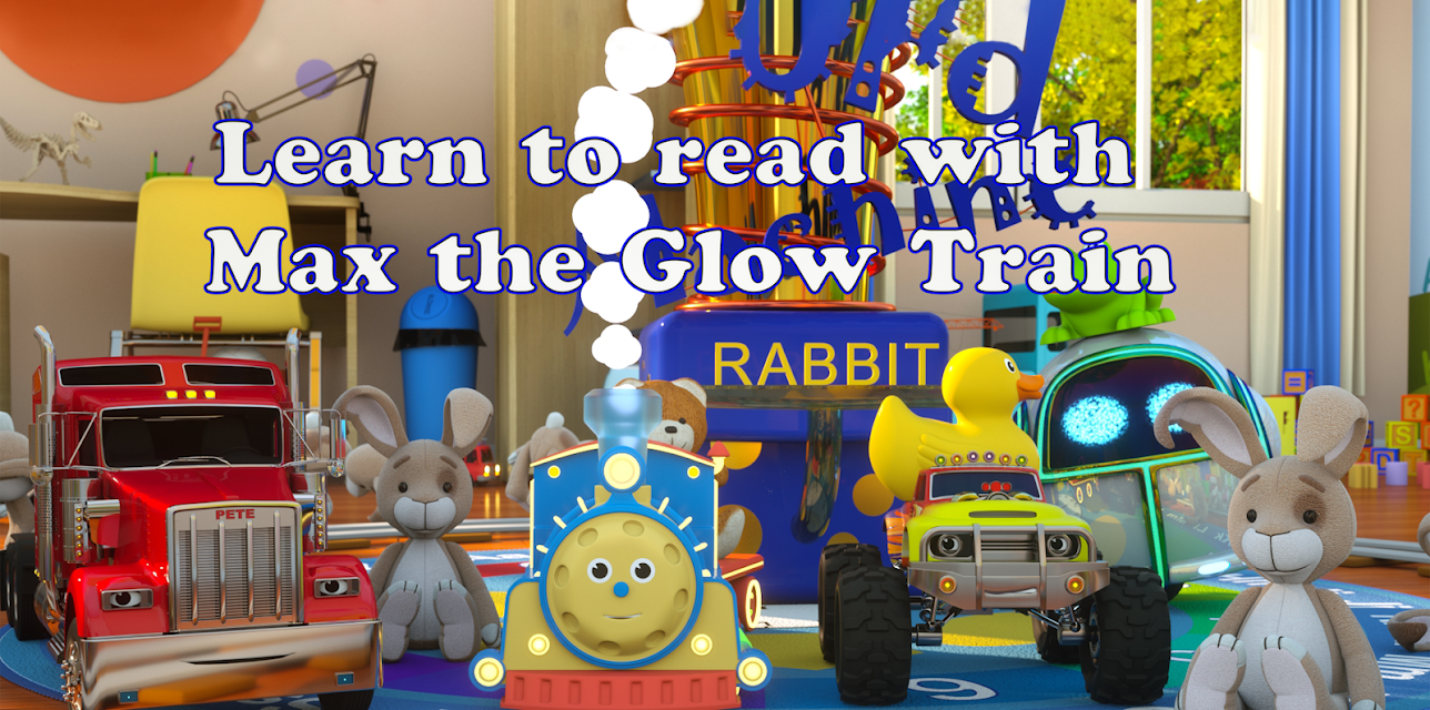 Learn to Read with Max the Glow Train!