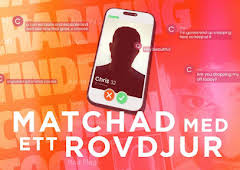 Matchad med ett rovdjur