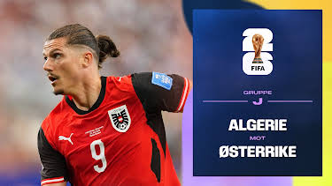 12:35: FIFA Fotball-VM 2026: Algerie–Østerrike | NRK 2 | 6/28 2026