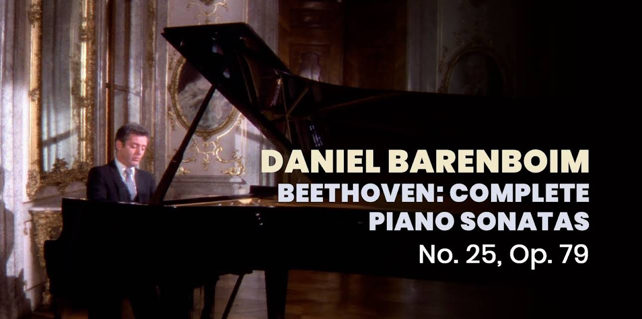 Daniel Barenboim - Beethoven: Complete Piano Sonatas: No. 25, Op. 79 (1983)