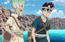 Dr. STONE: Buddies Back to Back