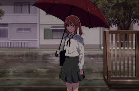 Flower and Asura: Blue Spring and an Umbrella