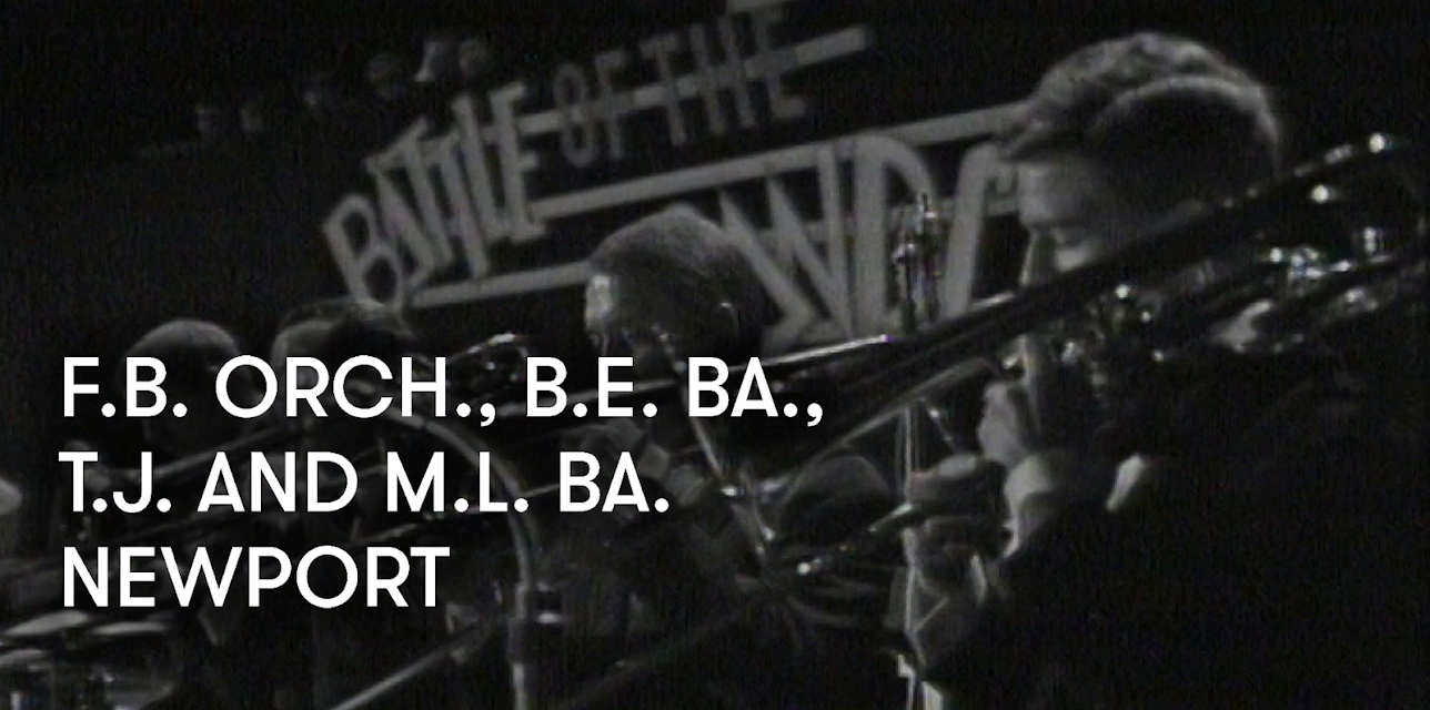 F.B. Orch., B.E. Ba., T.J. and M.L. Ba. - Newport (1968)