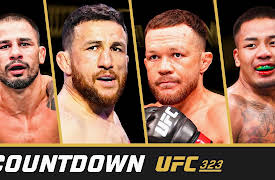 UFC Countdown: UFC 323 Countdown