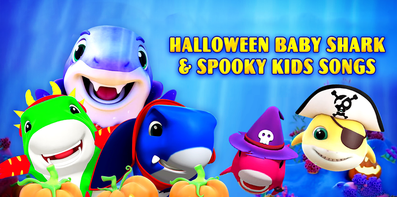 Halloween Baby Shark & Spooky Kids Songs (2020)