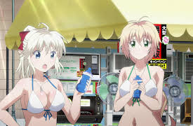Season 1: The Demon Lord's Daughter is Tending to Customers in a Swimsuit. Subtitled