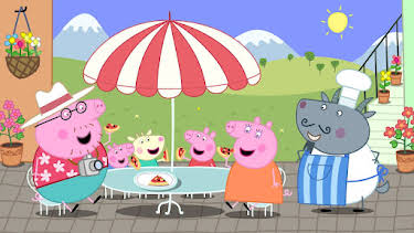 8:40 AM: Peppa Pig (S4 E38) (S4) | Channel 5 | 7/13 2026