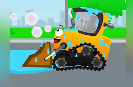 Little Super Cars: Funny Bulldozer