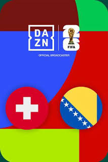 20:40: Mundial 2026 (T2026): Suiza - Bosnia y Herzegovina | Paramount Channel | 6/18 2026