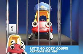 Let's Go Cozy Coupe! - Cartoons for Kids: Oh No, Deputy Cozy Is Stuck In Jail!