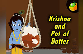 Sri Krishna: Krishna and The Pot of Butter