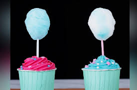 Amazing Christmas Recipes for Kids: Cotton Candy Cupcakes