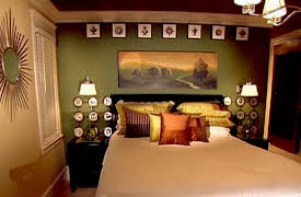 Color Splash: Nature-Inspired Bedroom