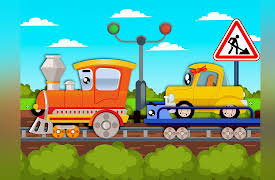 Kids Fun - Adventures with Train: Learning traffic rules with the Train