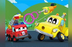 Tom the Tow Truck - InvenTom: Magic Rainbow Ride / The Baby Firetruck / The No Gravity Crocodile / Slime Crocodile