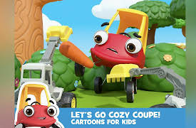 Let's Go Cozy Coupe! - Cartoons for Kids: Yes Yes Vegetable Disaster