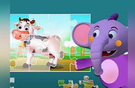 Kent The Elephant: Farm Animal Jigsaw Puzzle