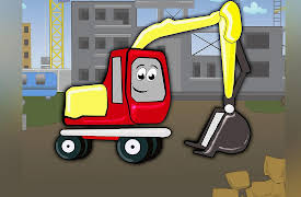Incredible Adventures of Funny Cars: Smart Excavator