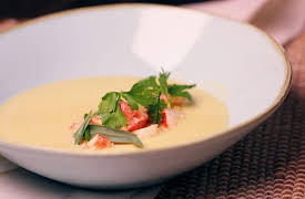 Cooking Basics: What Everyone Should Know: An Elegant Corn Soup with Lobster