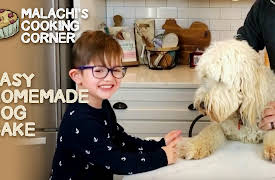 Malachi's Cooking Corner: Easy Homemade Dog Cake