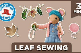 Daisy and Gumboot Kids Series: Leaf Sewing (Yarn)