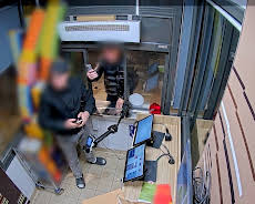 Fångat på polisens kamera