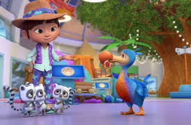 Ridley Jones: Ridleys barnvaktsklubb / Sfinxens gåta