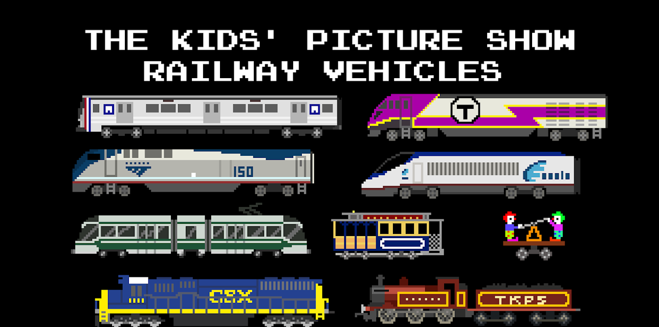 The Kids' Picture Show - Railway Vehicles