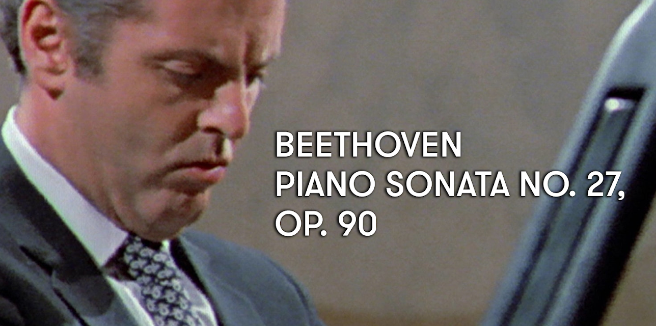 Beethoven - Piano Sonata No. 27, Op. 90 (1983)