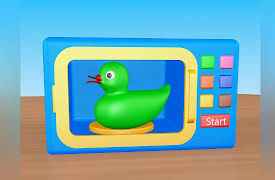 Colors for Children to Learn: Learn colors with microwave