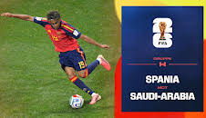 FIFA Fotball-VM 2026: Spania–Saudi-Arabia