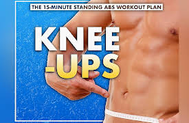 The 15-Minute Standing Abs Workout Plan: Standing Ab Workout: Knee-Ups