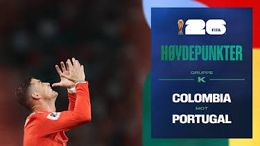 09:20: Fotball-VM 2026 Høydepunkter: Colombia–Portugal | NRK 1 | 6/28 2026