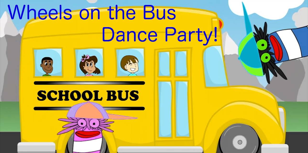 Wheels on the Bus Dance Party! Fizzy Sings!