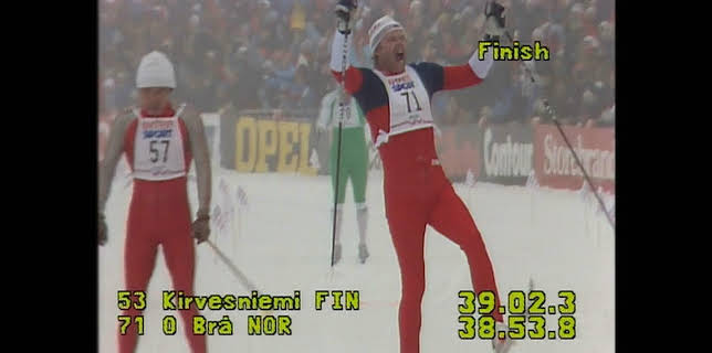 13:40: Tidsvitne: Oddvar Brå vant gull....endelig | NRK 2 | 2/3 2026