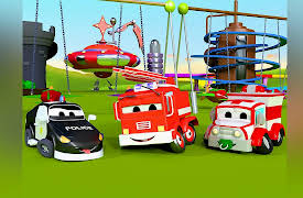 Construction Squad of Car City: Construction Squad builds Flying Chairs